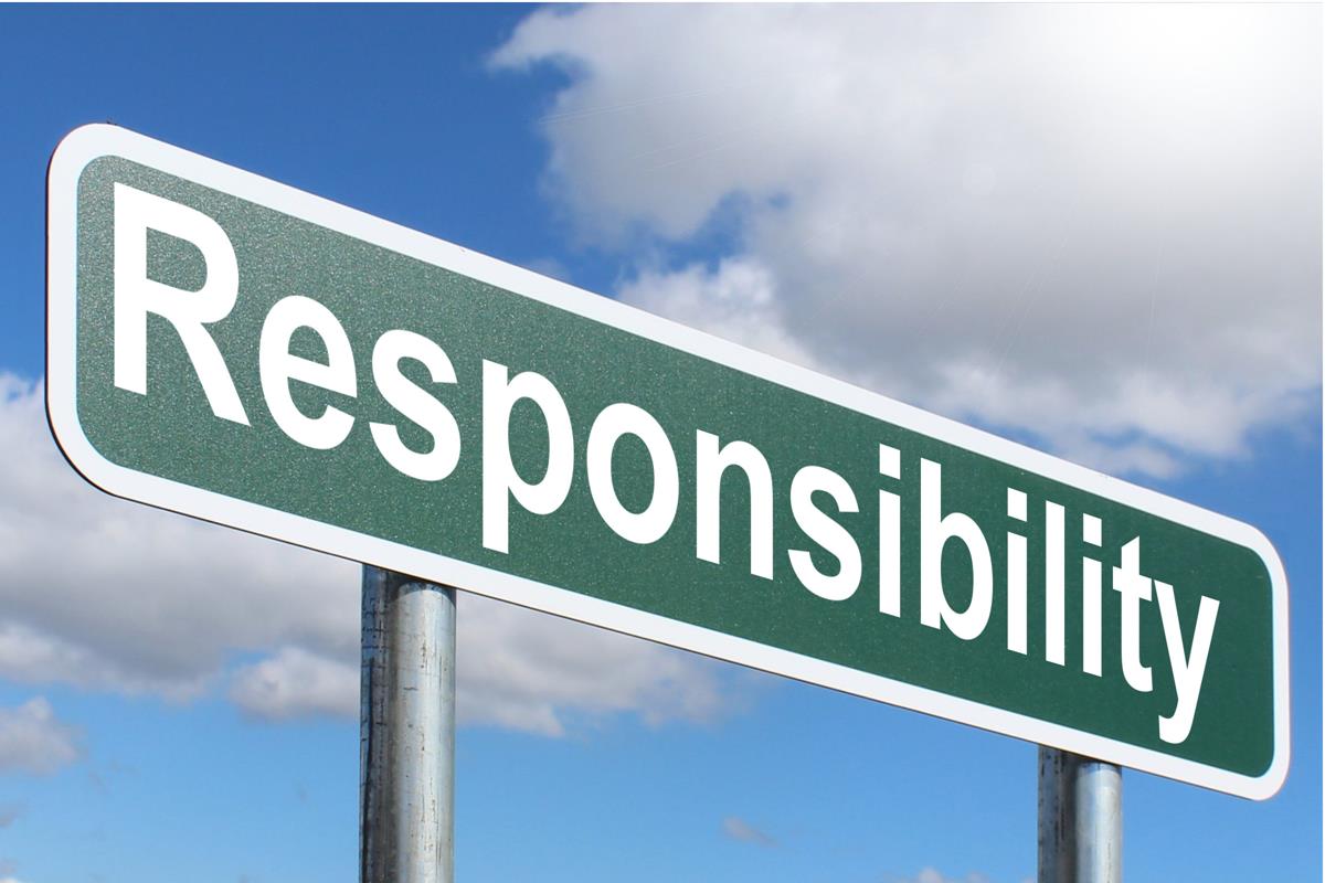 Responsibility Highway Sign Image