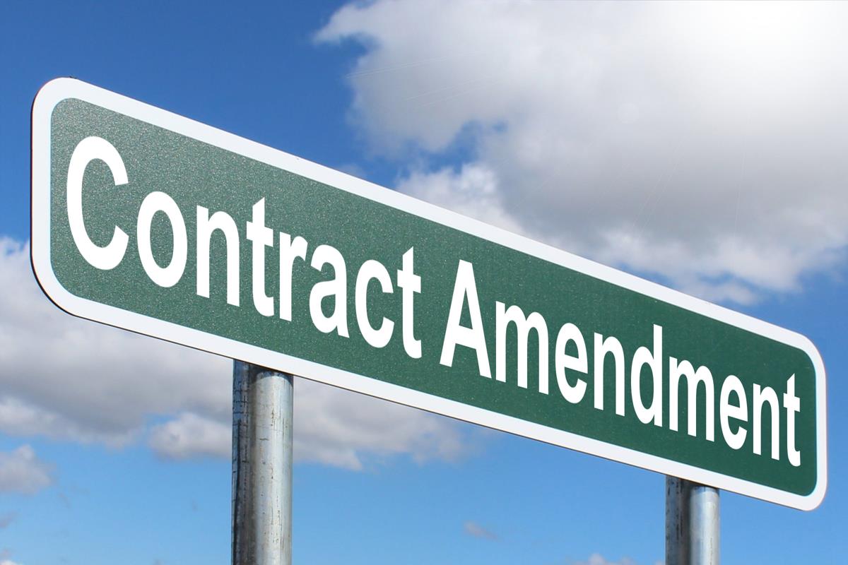 Contract Amendment – Free Creative Commons Images From Picserver