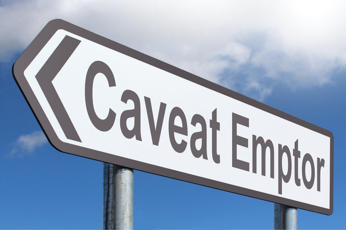 What Is Caveat Emptor And Caveat Venditor