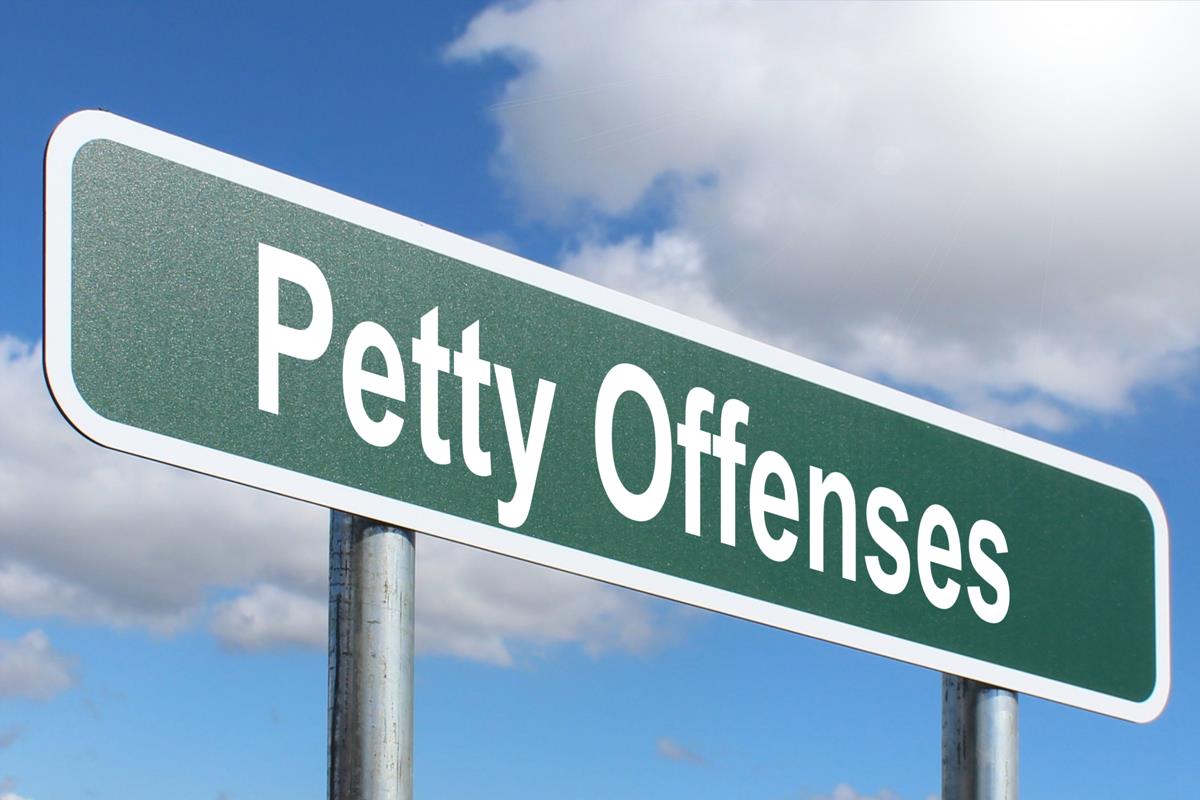 Petty Offenses Free Of Charge Creative Commons Green Highway Sign Image